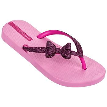 Ipanema Flip Flops Kids Lolita Bow Pink 132907XRY Ireland